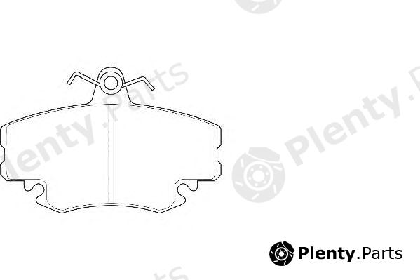  WAGNER part WBP21463B Brake Pad Set, disc brake