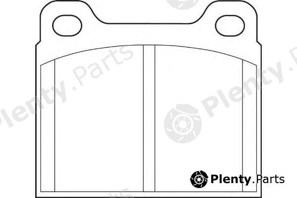  WAGNER part WBP20755A Brake Pad Set, disc brake