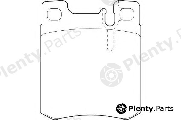  WAGNER part WBP21305A Brake Pad Set, disc brake