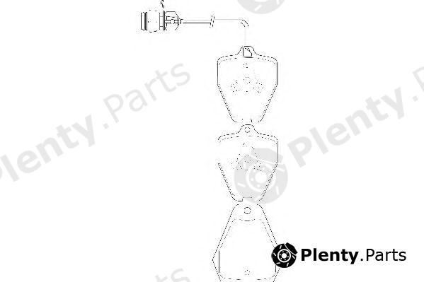  WAGNER part WBP21452A Brake Pad Set, disc brake