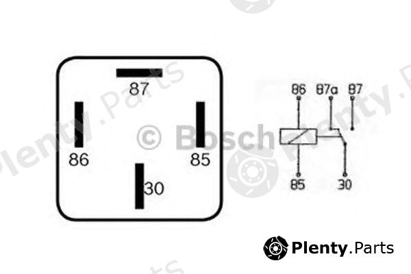  BOSCH part 0332019205 Relay, main current; Relay