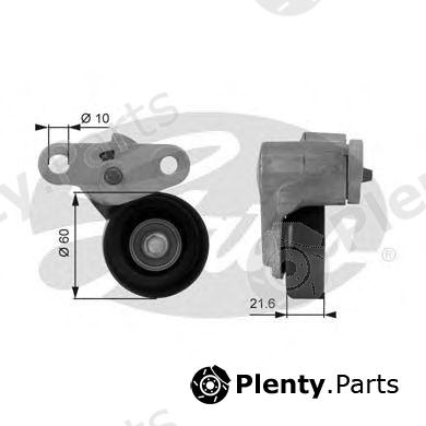  GATES part T38159 Tensioner Pulley, v-ribbed belt