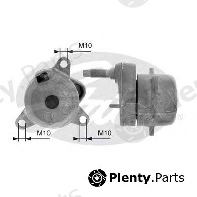  GATES part T39050 Tensioner Pulley, v-ribbed belt