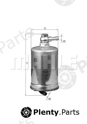  KNECHT part KL599 Fuel filter