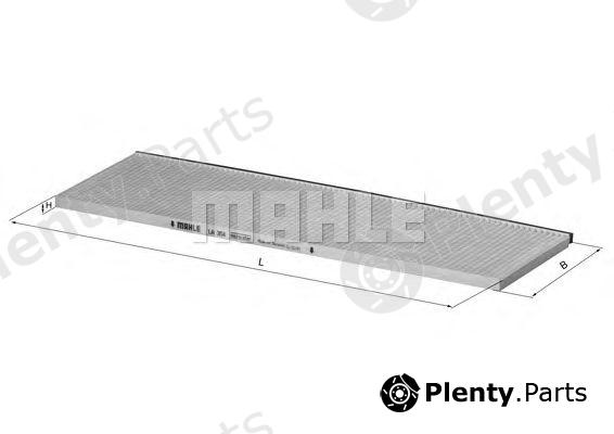  KNECHT part LA354 Filter, interior air