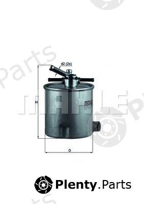  KNECHT part KL440/3 (KL4403) Fuel filter