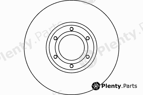  TEXTAR part 92097700 Brake Disc