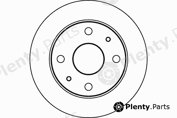  TEXTAR part 92103700 Brake Disc