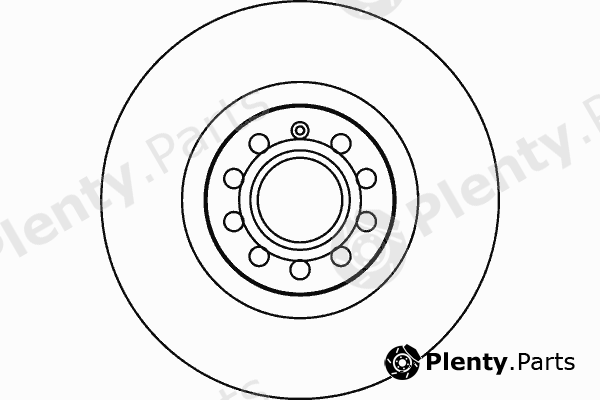  TEXTAR part 92106700 Brake Disc