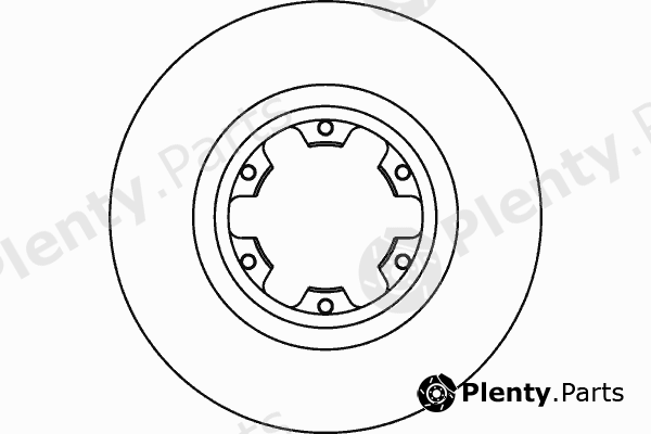  TEXTAR part 92109500 Brake Disc