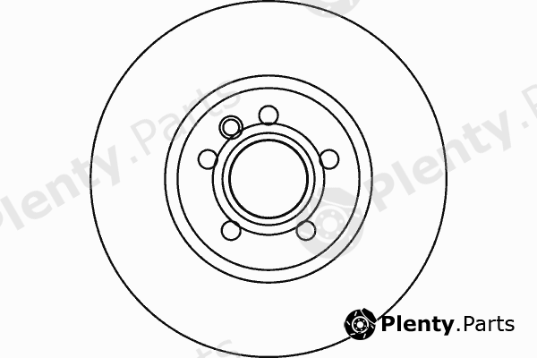  TEXTAR part 92109903 Brake Disc