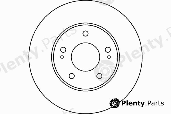  TEXTAR part 92110700 Brake Disc