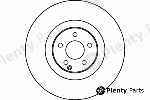  TEXTAR part 92120300 Brake Disc