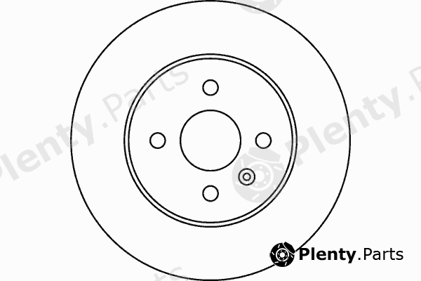  TEXTAR part 92124700 Brake Disc