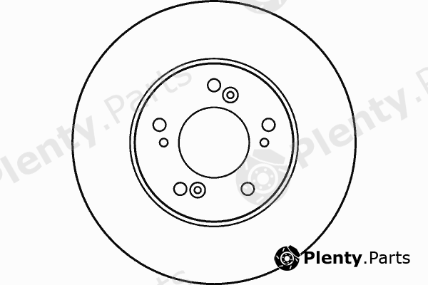  TEXTAR part 92128400 Brake Disc