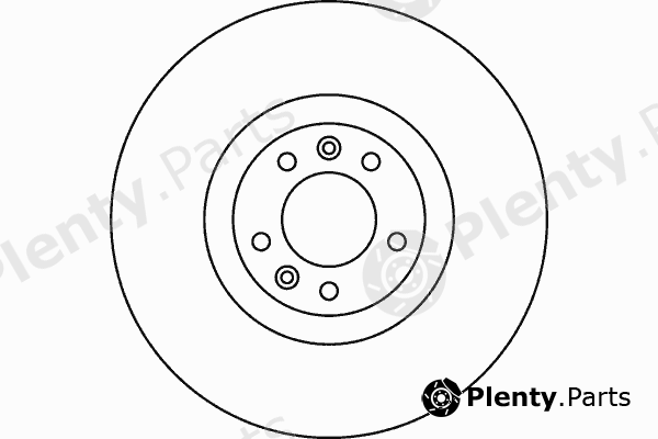  TEXTAR part 92129500 Brake Disc