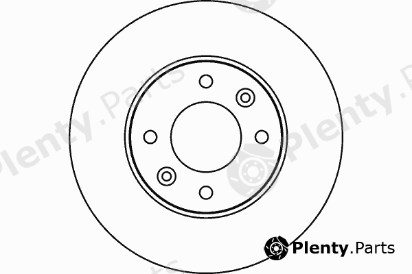  TEXTAR part 92131700 Brake Disc