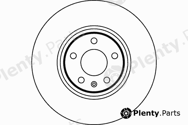  TEXTAR part 92132300 Brake Disc