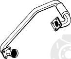  BOSAL part 787-673 (787673) Exhaust Pipe