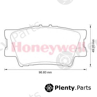  JURID part 572595J Brake Pad Set, disc brake