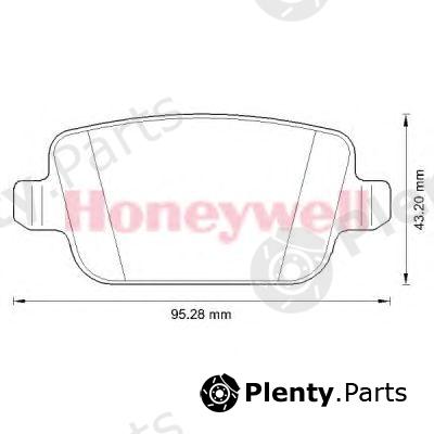 JURID part 573263J Brake Pad Set, disc brake
