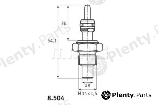  BEHR THERMOT-TRONIK part TSE5 Sensor, coolant temperature