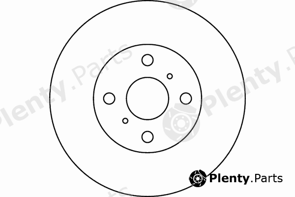  MINTEX part MDC1374 Brake Disc