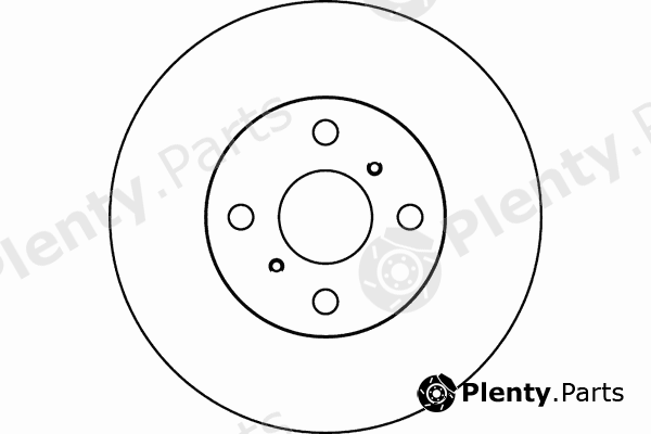  MINTEX part MDC1394 Brake Disc