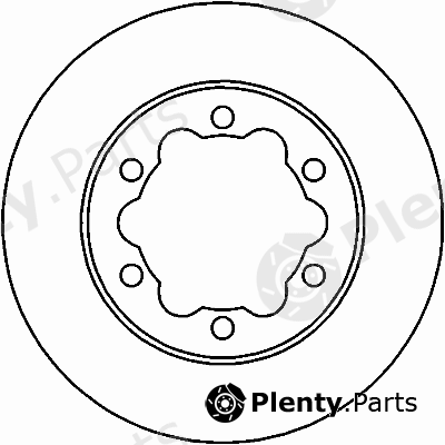  MINTEX part MDC1773 Brake Disc