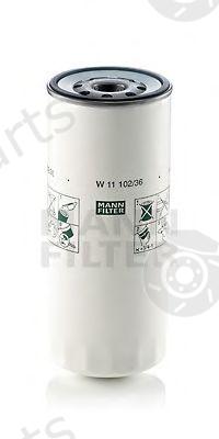  MANN-FILTER part W11102/36 (W1110236) Oil Filter