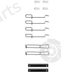  NK part 7939265 Accessory Kit, disc brake pads