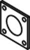 DINEX part 64912 Gasket, exhaust pipe