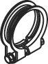  DINEX part 99127 Clamp, exhaust system