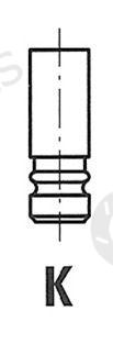  FRECCIA part R6303/BMCR (R6303BMCR) Exhaust Valve