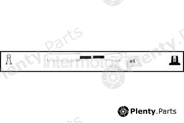  STANDARD part 73979 Ignition Cable Kit