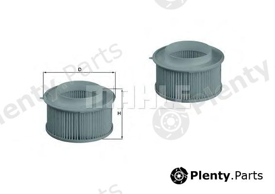  MAHLE ORIGINAL part LA15/S (LA15S) Filter, interior air