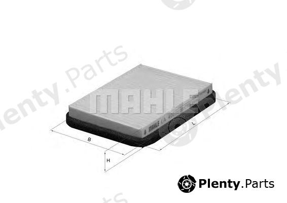  MAHLE ORIGINAL part LA400 Filter, interior air