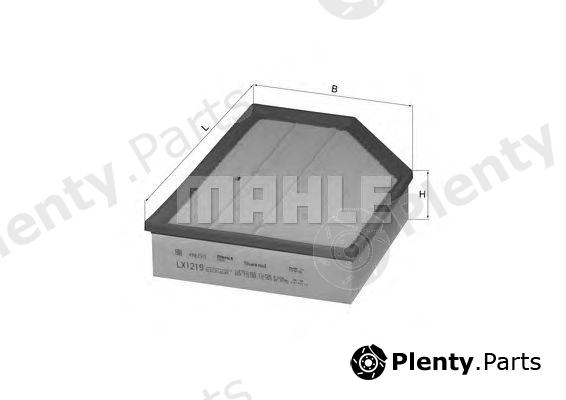  MAHLE ORIGINAL part LX1219 Air Filter