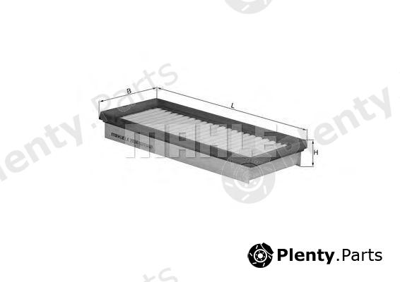  MAHLE ORIGINAL part LX2034 Air Filter