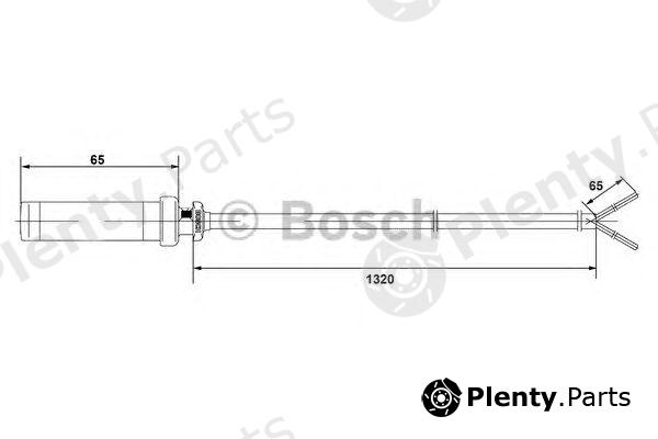  BOSCH part 0265004028 Sensor, wheel speed