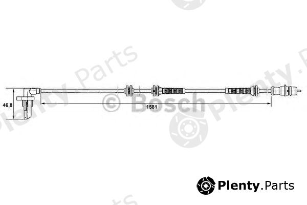  BOSCH part 0265007528 Sensor, wheel speed