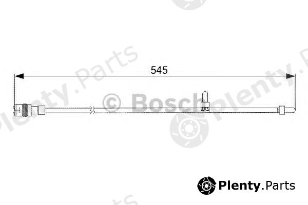  BOSCH part 1987473066 Warning Contact, brake pad wear