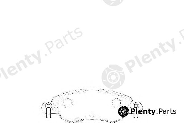  WAGNER part WBP23276A Brake Pad Set, disc brake