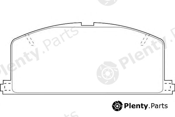  WAGNER part WBP20870A Brake Pad Set, disc brake