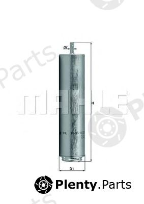  KNECHT part KL169/3D (KL1693D) Fuel filter