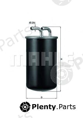  KNECHT part KL737 Fuel filter