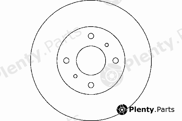  TEXTAR part 92109300 Brake Disc