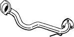  BOSAL part 730-207 (730207) Exhaust Pipe