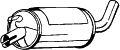  BOSAL part 235-895 (235895) Middle Silencer