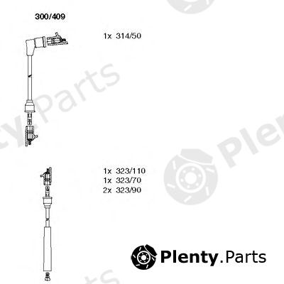  BREMI part 300/409 (300409) Ignition Cable Kit